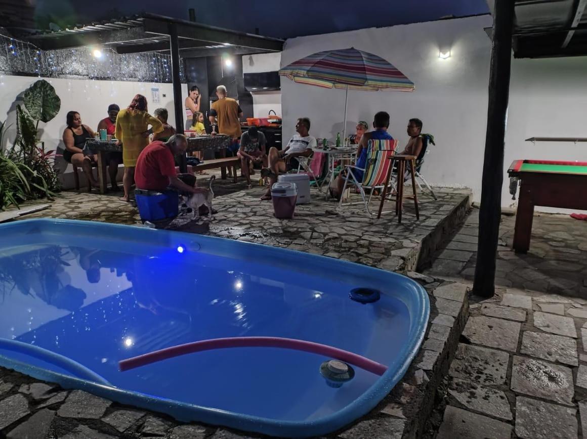 Praia Piscina Bilhar Churrasqueira Villa Sao Sebastiao  Exterior photo