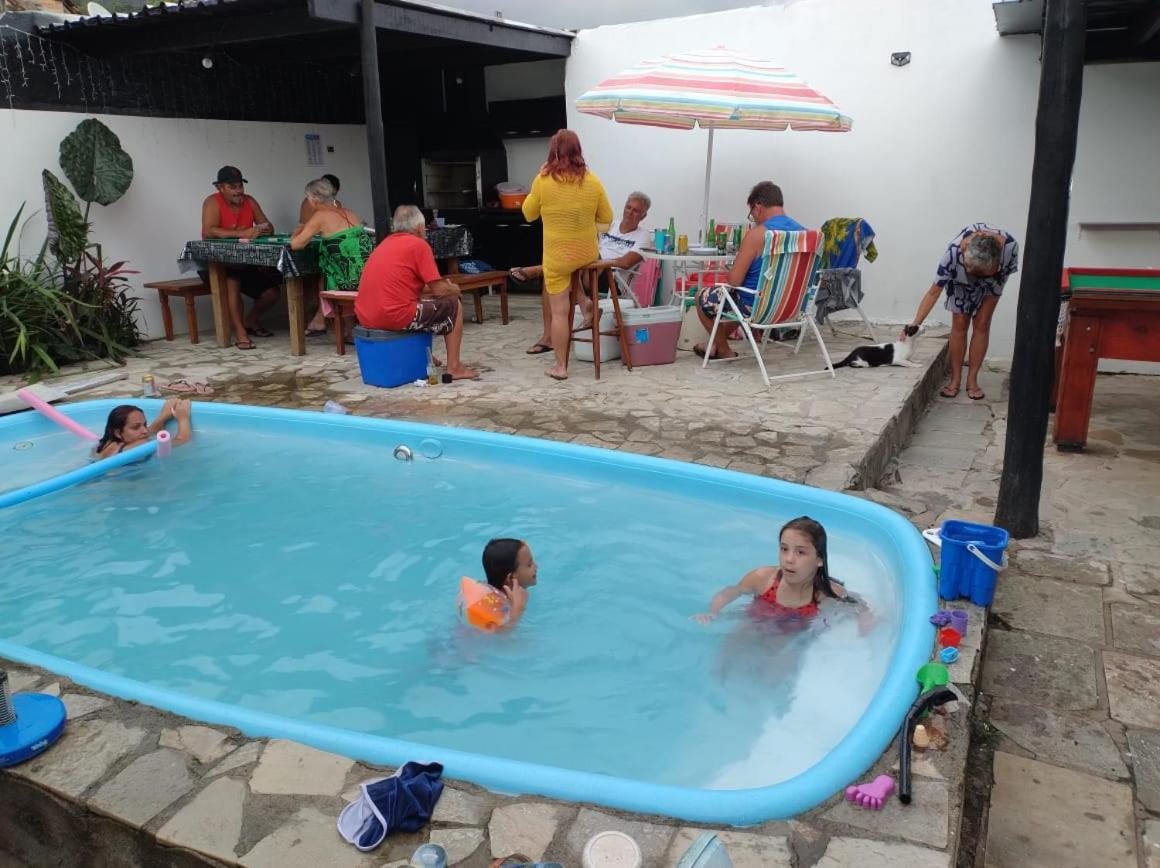 Praia Piscina Bilhar Churrasqueira Villa Sao Sebastiao  Exterior photo