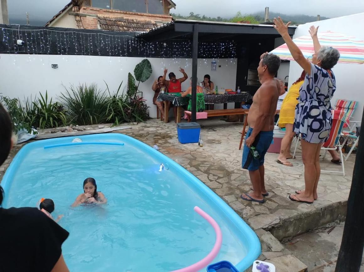 Praia Piscina Bilhar Churrasqueira Villa Sao Sebastiao  Exterior photo